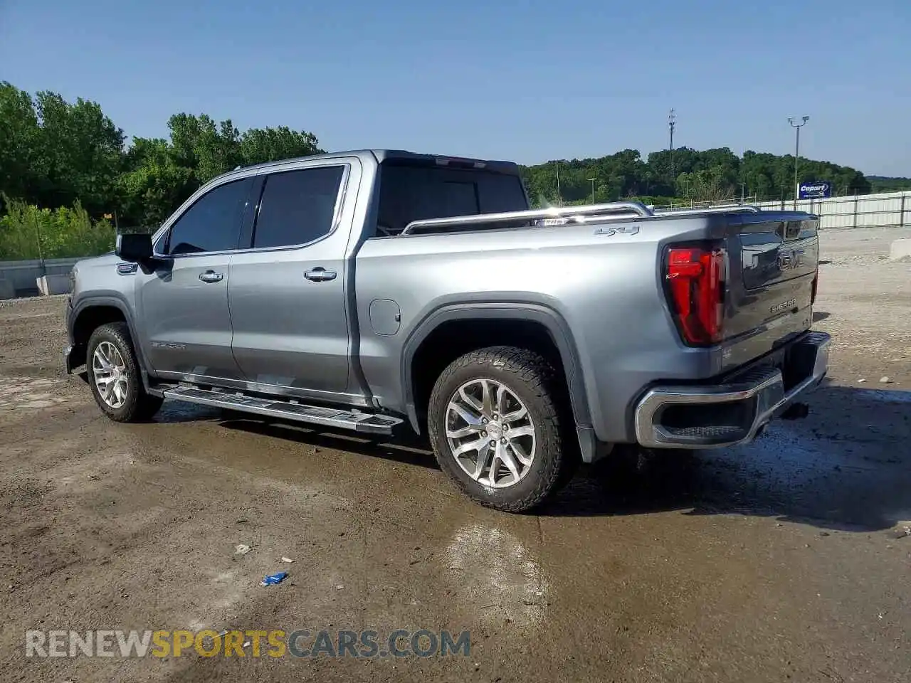2 Photograph of a damaged car 3GTU9DEL3MG117199 GMC SIERRA 2021