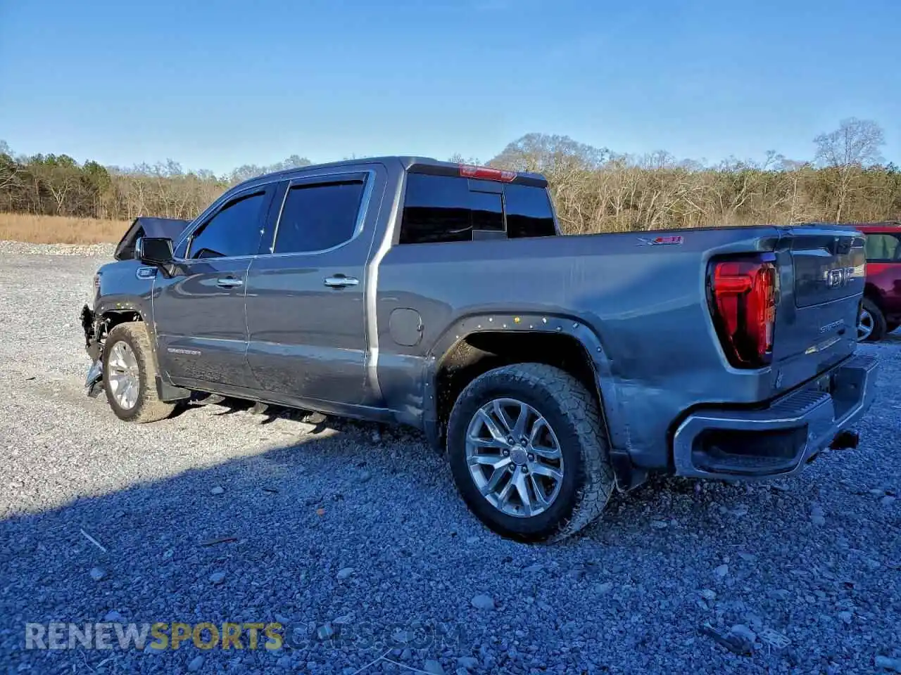 2 Photograph of a damaged car 3GTU9DET0MG218541 GMC SIERRA 2021