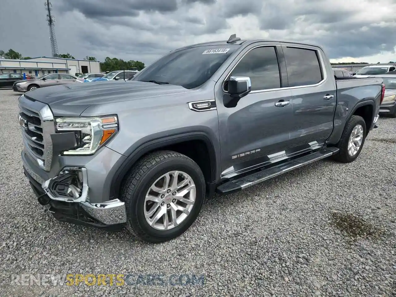 1 Photograph of a damaged car 3GTU9DET2MG314767 GMC SIERRA 2021