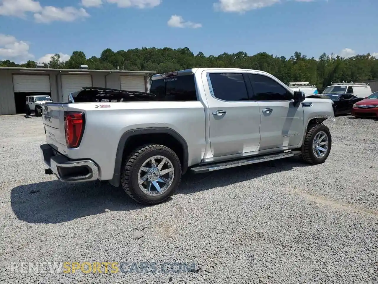 3 Photograph of a damaged car 3GTU9DET3MG371298 GMC SIERRA 2021