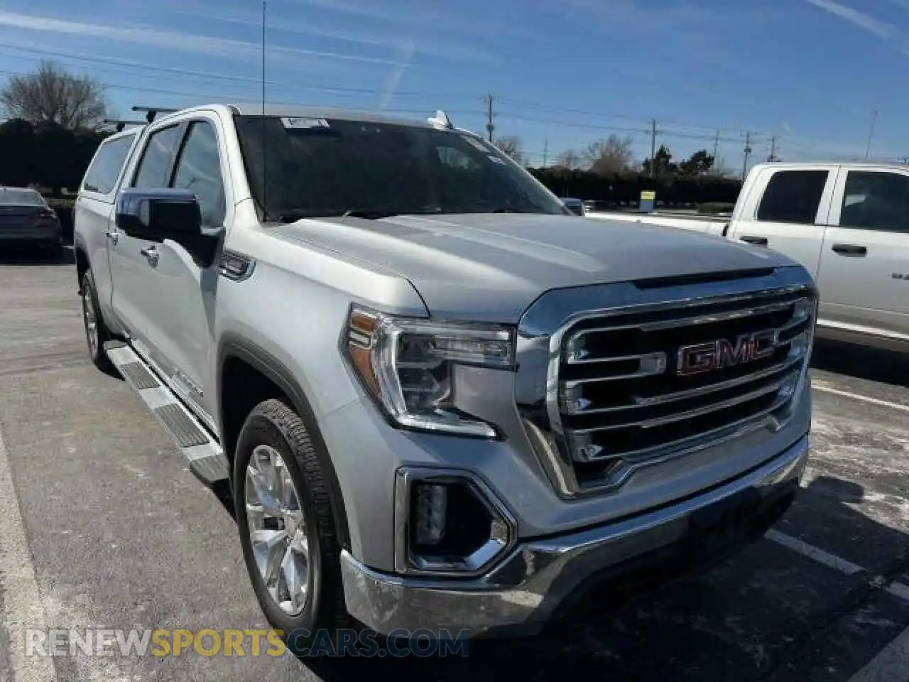 1 Photograph of a damaged car 3GTU9DET6MG132893 GMC SIERRA 2021