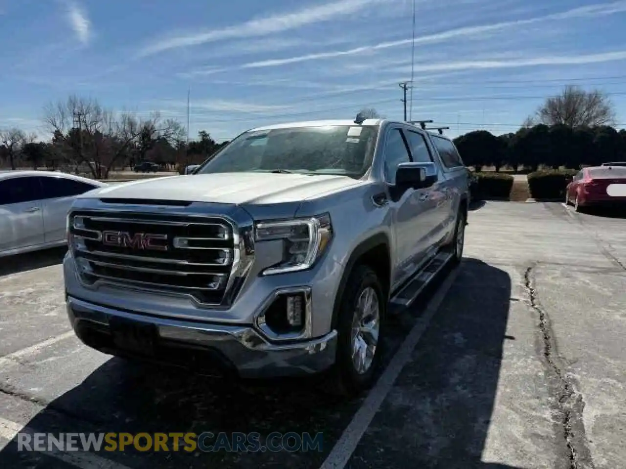 2 Photograph of a damaged car 3GTU9DET6MG132893 GMC SIERRA 2021