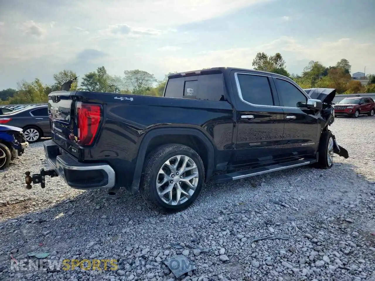 3 Фотография поврежденного автомобиля 3GTU9DET6MG209942 GMC SIERRA 2021