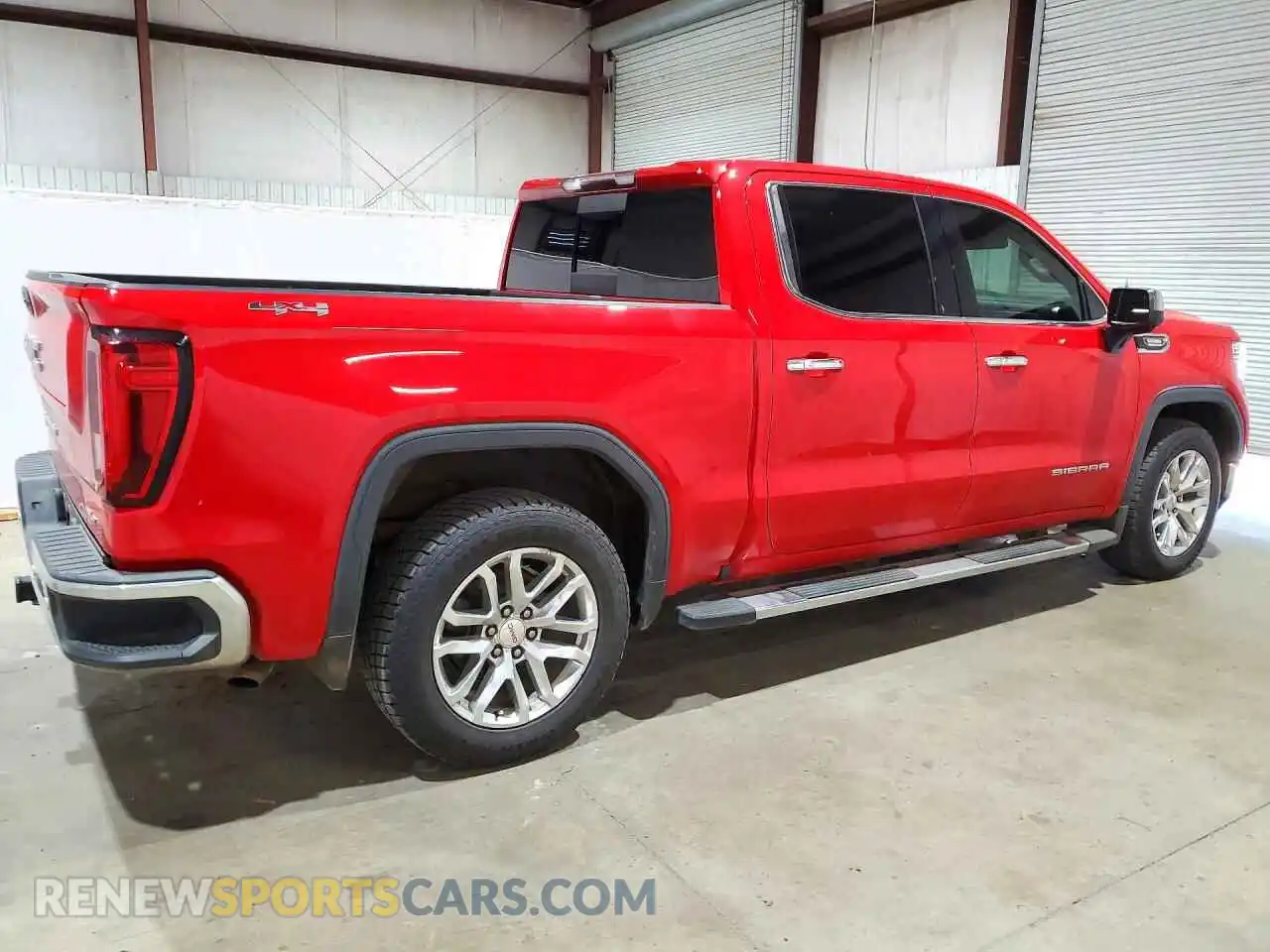 3 fotografías del automóvil dañado 3GTU9DET8MG106103 GMC SIERRA 2021
