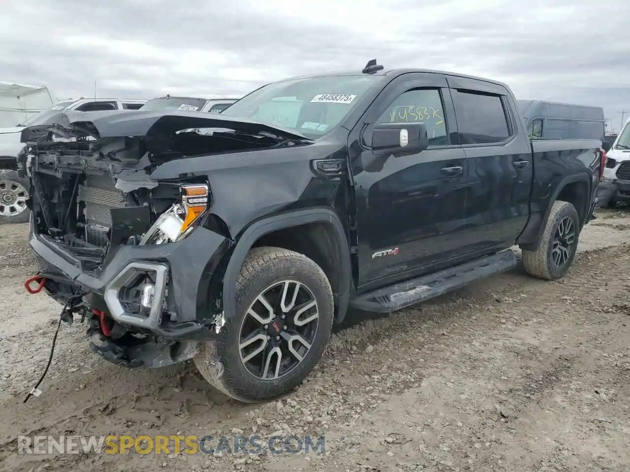 1 Photograph of a damaged car 3GTU9EET0MG383852 GMC SIERRA 2021