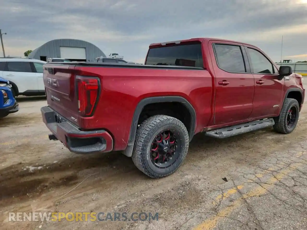 3 fotografías del automóvil dañado 3GTU9EET2MG420576 GMC SIERRA 2021