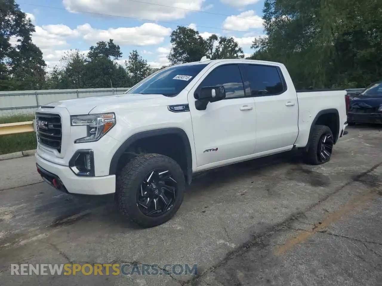 1 Photograph of a damaged car 3GTU9EET9MG389987 GMC SIERRA 2021