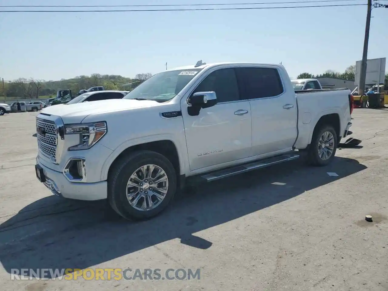 1 Photograph of a damaged car 3GTU9FED2MG480498 GMC SIERRA 2021
