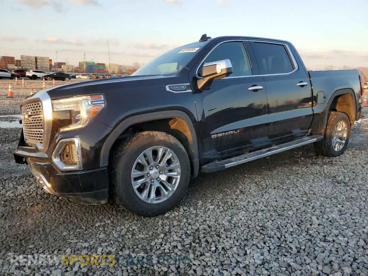1 Photograph of a damaged car 3GTU9FED7MG304482 GMC SIERRA 2021