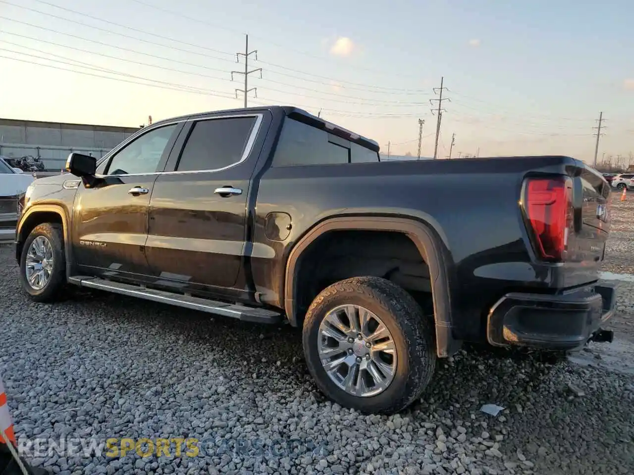 2 Photograph of a damaged car 3GTU9FED7MG304482 GMC SIERRA 2021