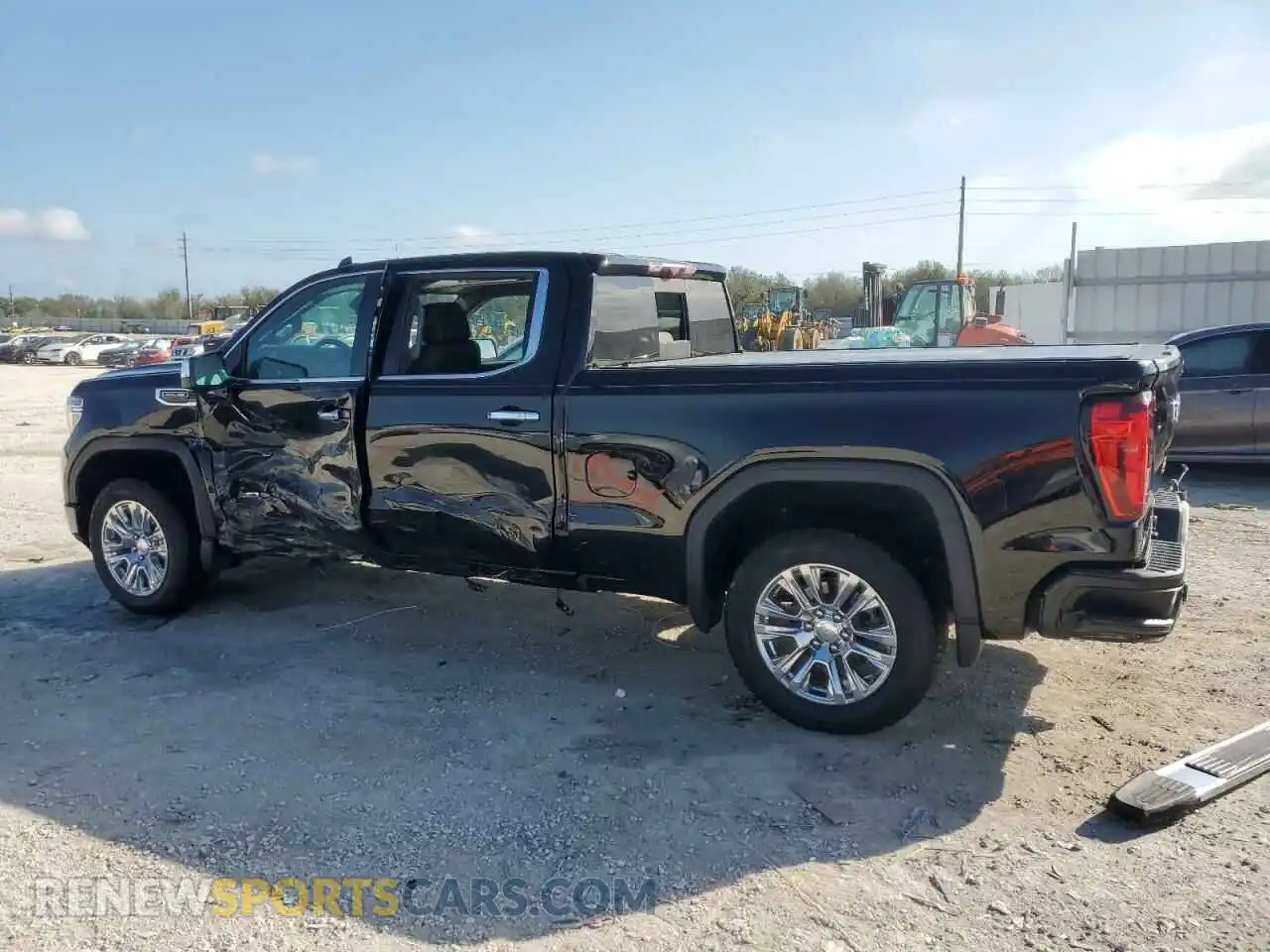 2 Photograph of a damaged car 3GTU9FEL0MG318621 GMC SIERRA 2021
