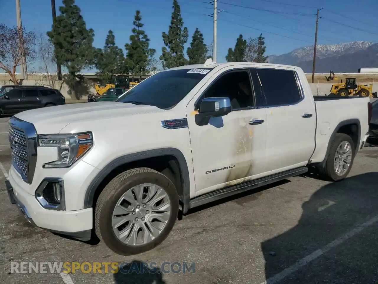 1 Photograph of a damaged car 3GTU9FEL5MG284787 GMC SIERRA 2021