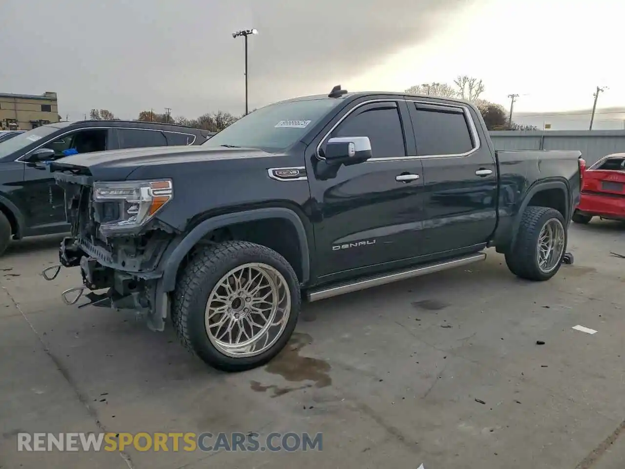 1 Photograph of a damaged car 3GTU9FEL5MG340405 GMC SIERRA 2021