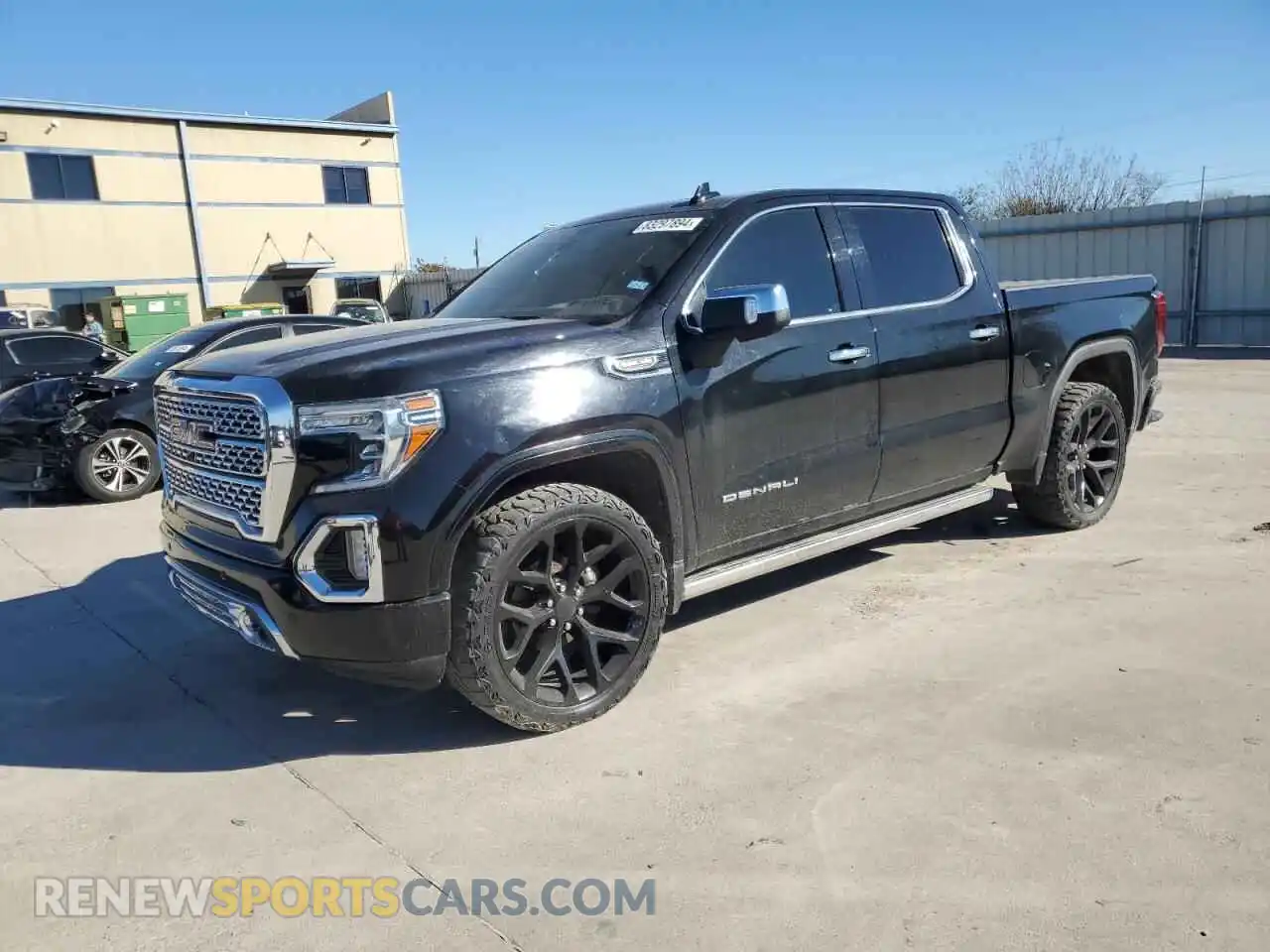 1 Photograph of a damaged car 3GTU9FEL6MG127933 GMC SIERRA 2021