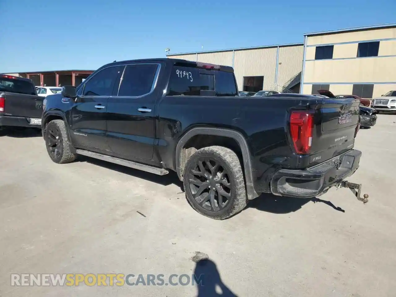 2 Photograph of a damaged car 3GTU9FEL6MG127933 GMC SIERRA 2021