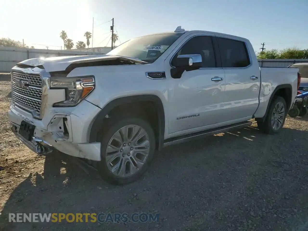 1 Photograph of a damaged car 3GTU9FEL6MG467552 GMC SIERRA 2021