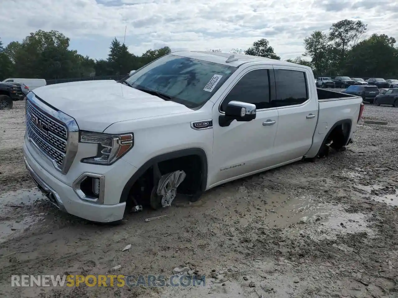 1 Photograph of a damaged car 3GTU9FEL7MG476129 GMC SIERRA 2021