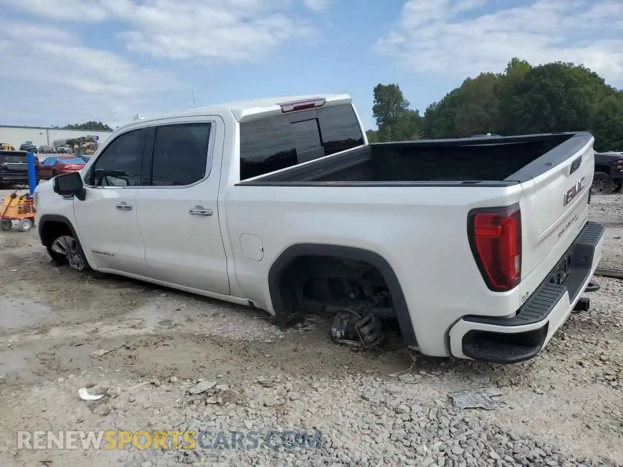 2 Photograph of a damaged car 3GTU9FEL7MG476129 GMC SIERRA 2021