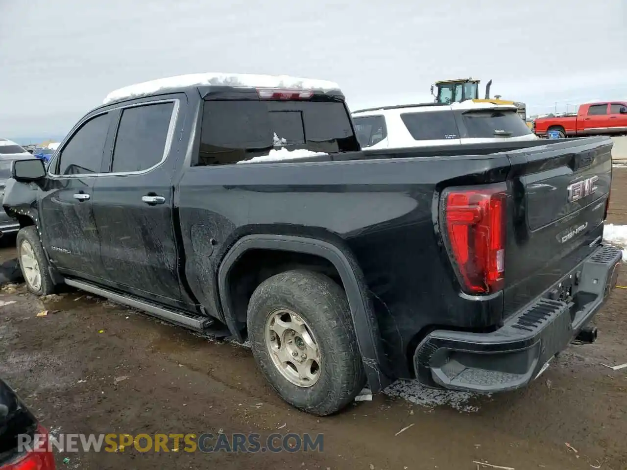 2 Photograph of a damaged car 3GTU9FET3MG283587 GMC SIERRA 2021