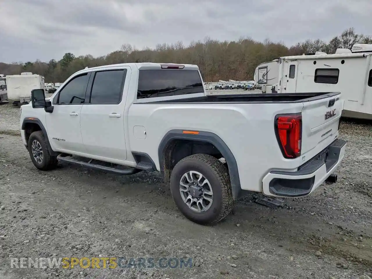 2 Photograph of a damaged car 1GT19PEY0NF219174 GMC SIERRA 2022