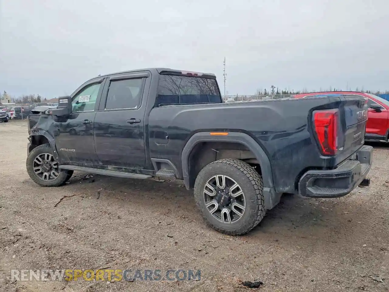 2 Photograph of a damaged car 1GT19PEY6NF102473 GMC SIERRA 2022