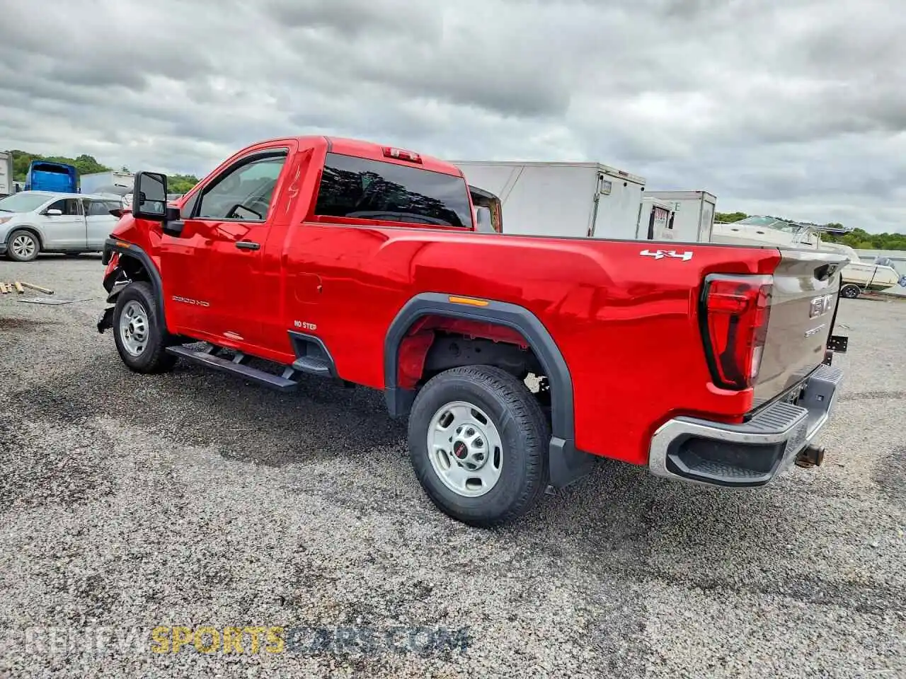 2 Photograph of a damaged car 1GT39LE7XNF270822 GMC SIERRA 2022