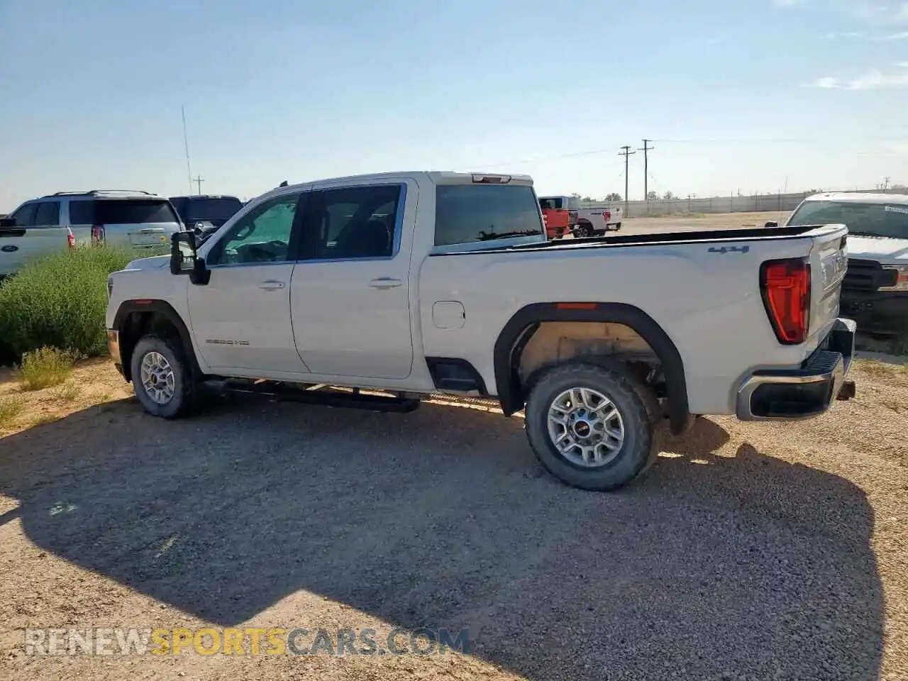 2 Photograph of a damaged car 1GT49ME7XNF193167 GMC SIERRA 2022