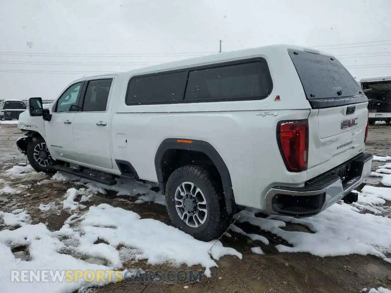 2 Photograph of a damaged car 1GT49NE75NF306707 GMC SIERRA 2022