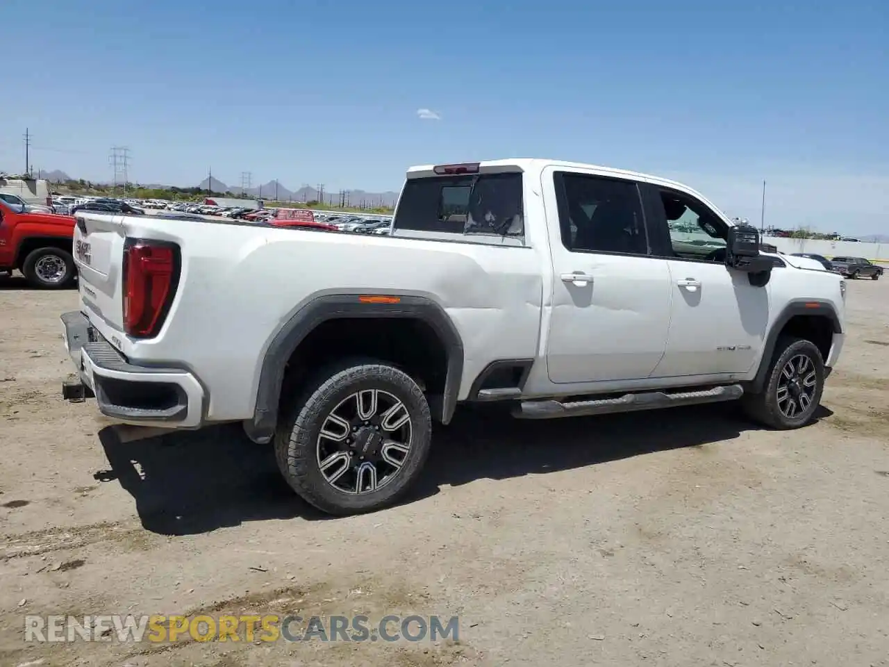 3 Photograph of a damaged car 1GT49PE71NF202260 GMC SIERRA 2022