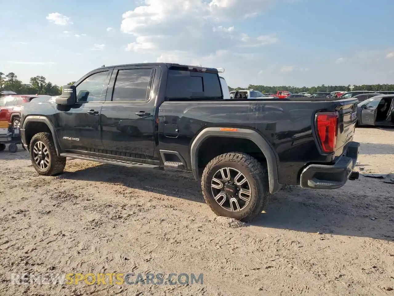 2 Photograph of a damaged car 1GT49PE76NF318005 GMC SIERRA 2022