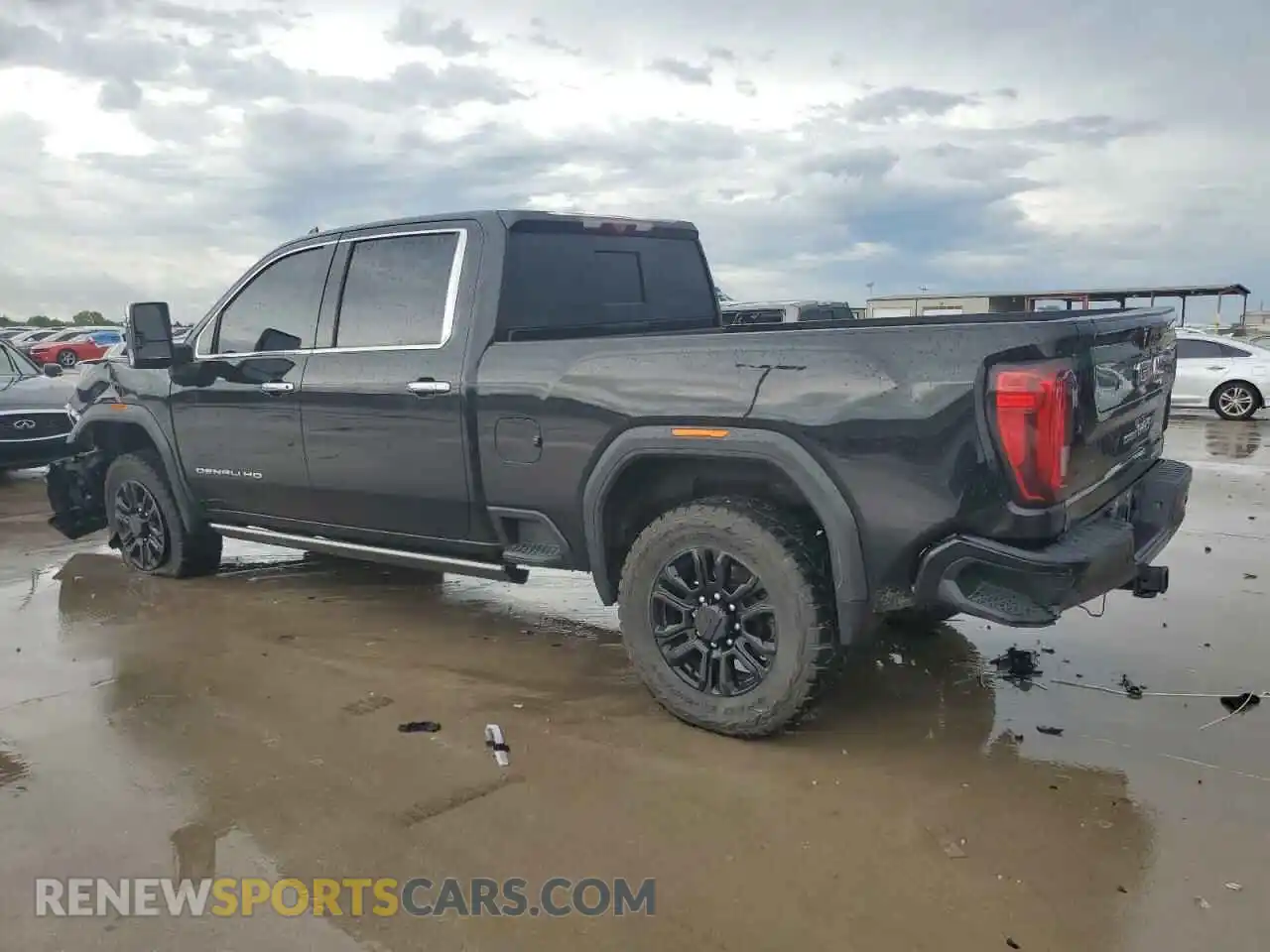 2 Photograph of a damaged car 1GT49REY7NF314792 GMC SIERRA 2022