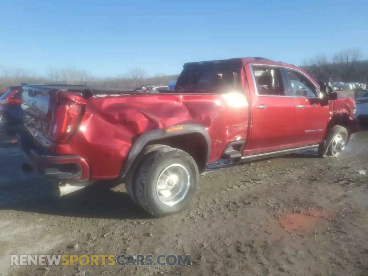 3 Photograph of a damaged car 1GT49WEY3NF293776 GMC SIERRA 2022