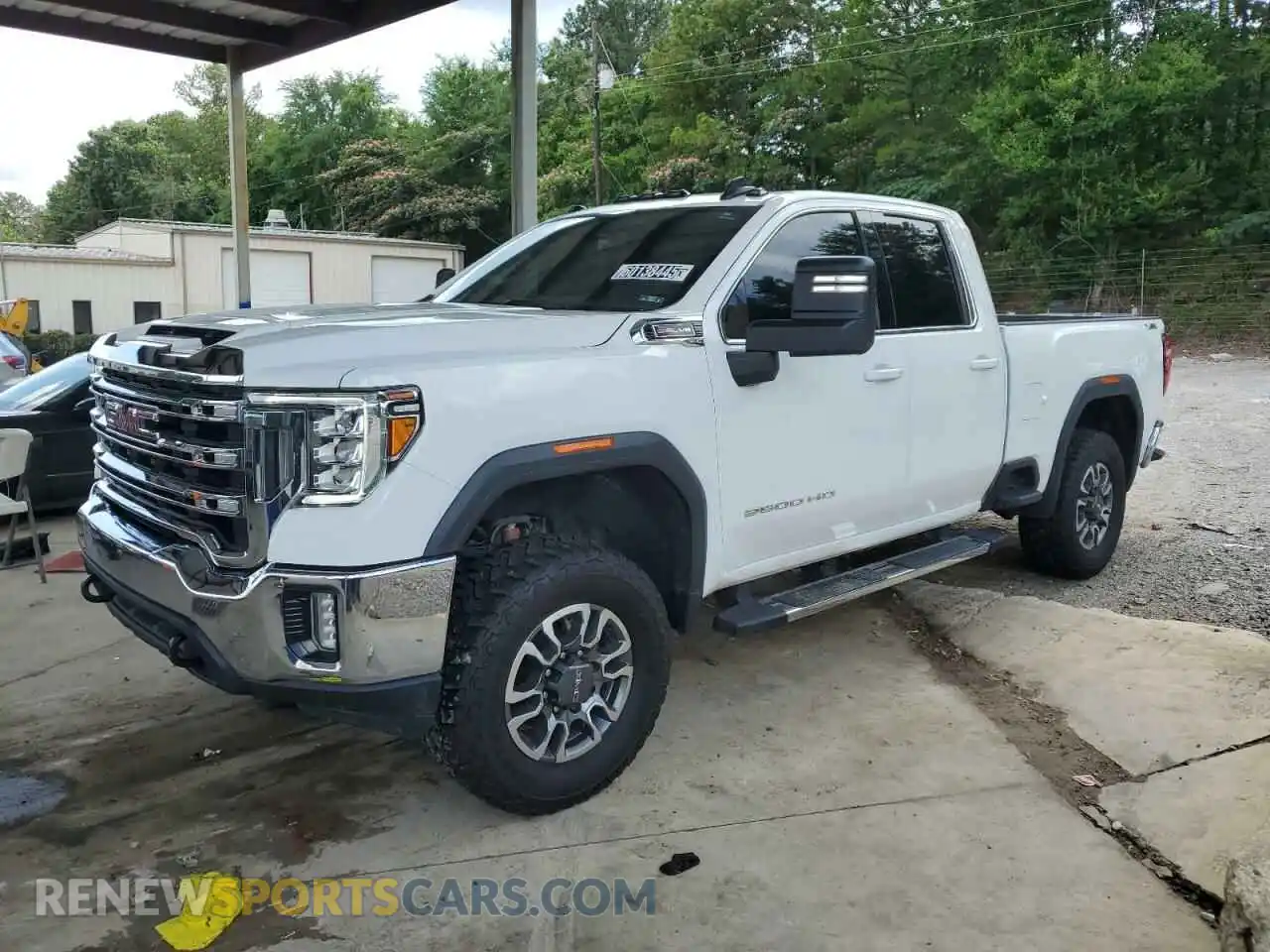 1 Photograph of a damaged car 1GT59ME72NF355264 GMC SIERRA 2022