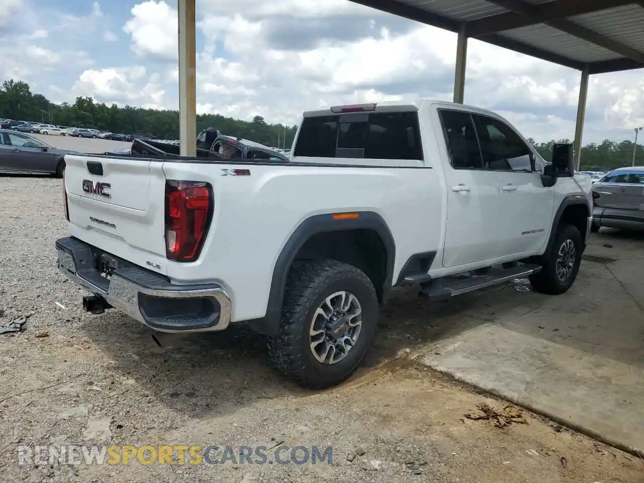 3 Photograph of a damaged car 1GT59ME72NF355264 GMC SIERRA 2022