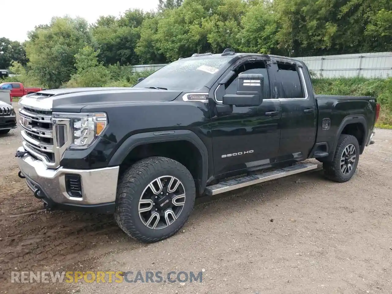 1 Photograph of a damaged car 1GT59ME75NF322548 GMC SIERRA 2022