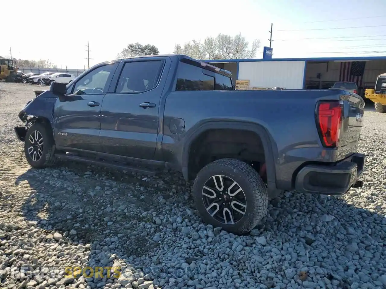 2 Photograph of a damaged car 1GTP9EEL8NZ217660 GMC SIERRA 2022