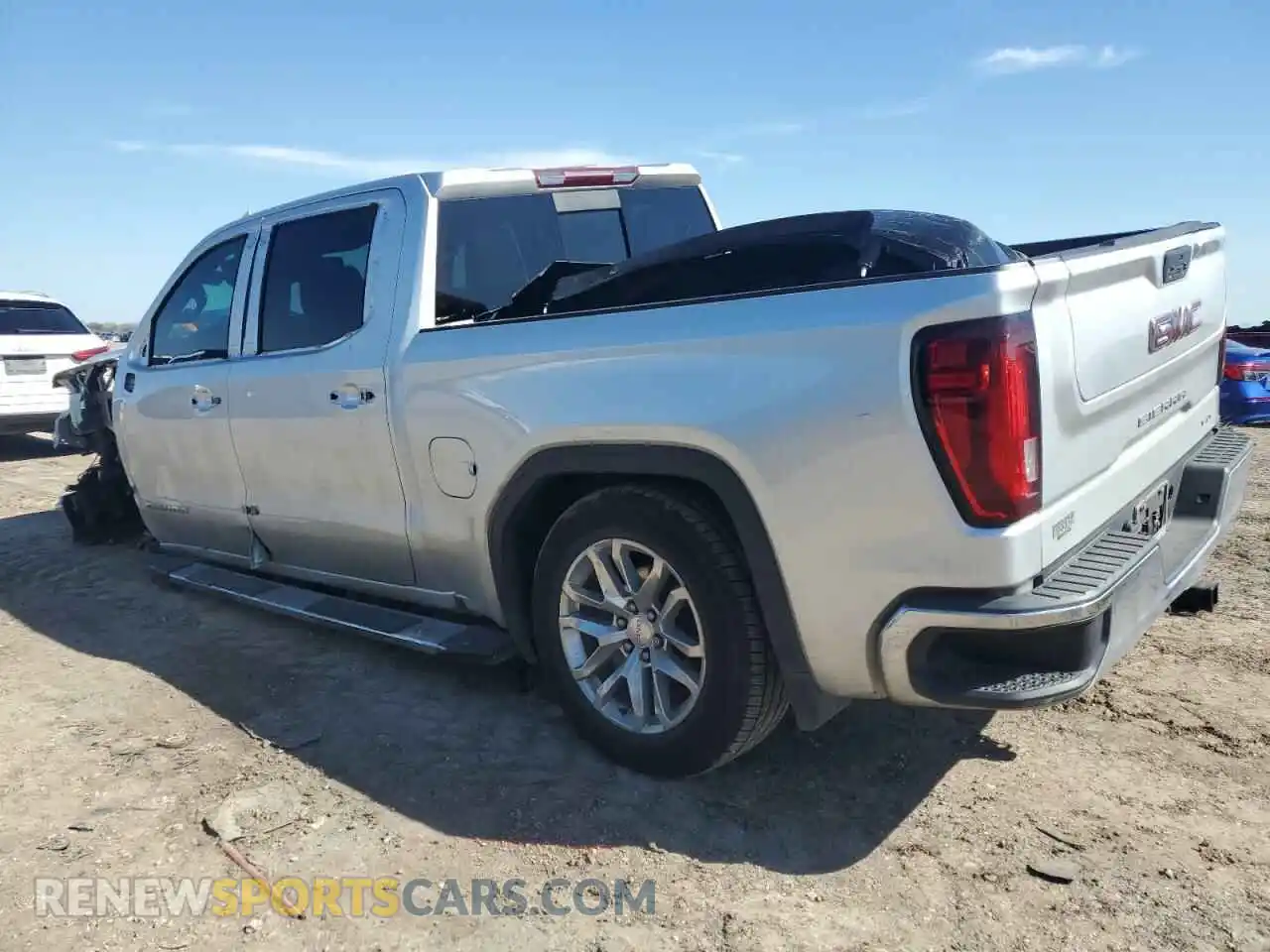 2 Photograph of a damaged car 3GTP8DED4NG123068 GMC SIERRA 2022