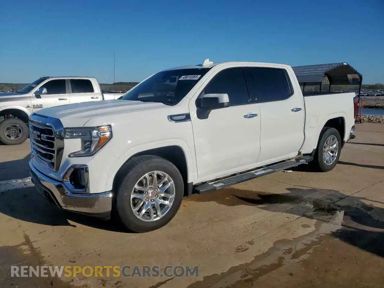 1 Photograph of a damaged car 3GTP8DED9NG192287 GMC SIERRA 2022