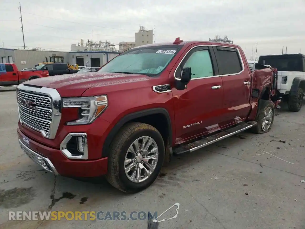 1 Photograph of a damaged car 3GTP8FED5NG152039 GMC SIERRA 2022