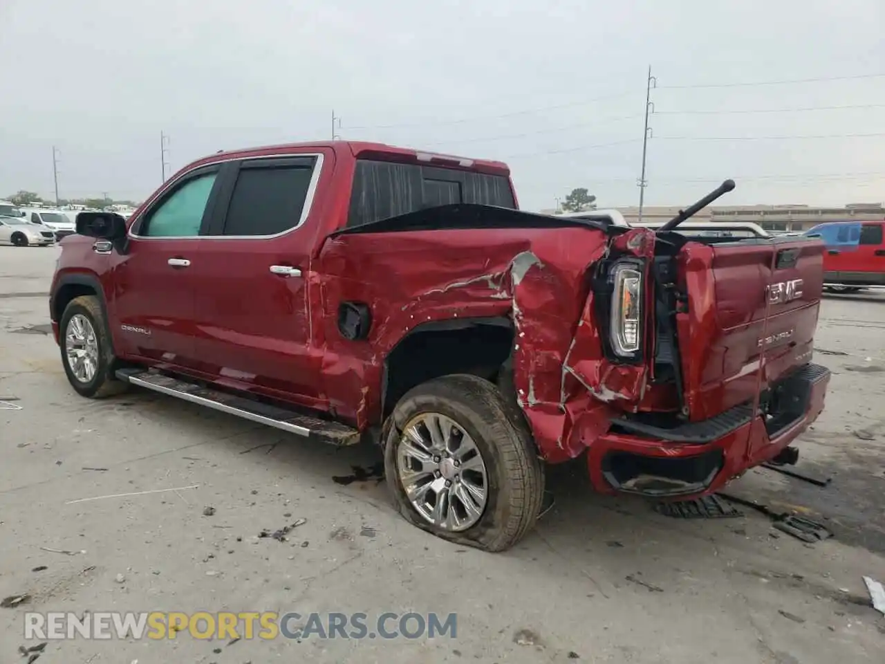 2 Photograph of a damaged car 3GTP8FED5NG152039 GMC SIERRA 2022