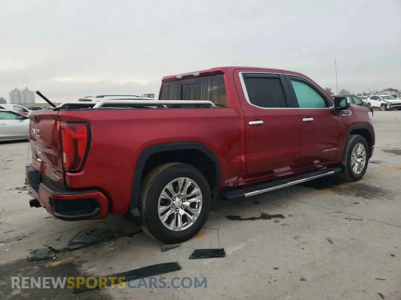 3 Photograph of a damaged car 3GTP8FED5NG152039 GMC SIERRA 2022
