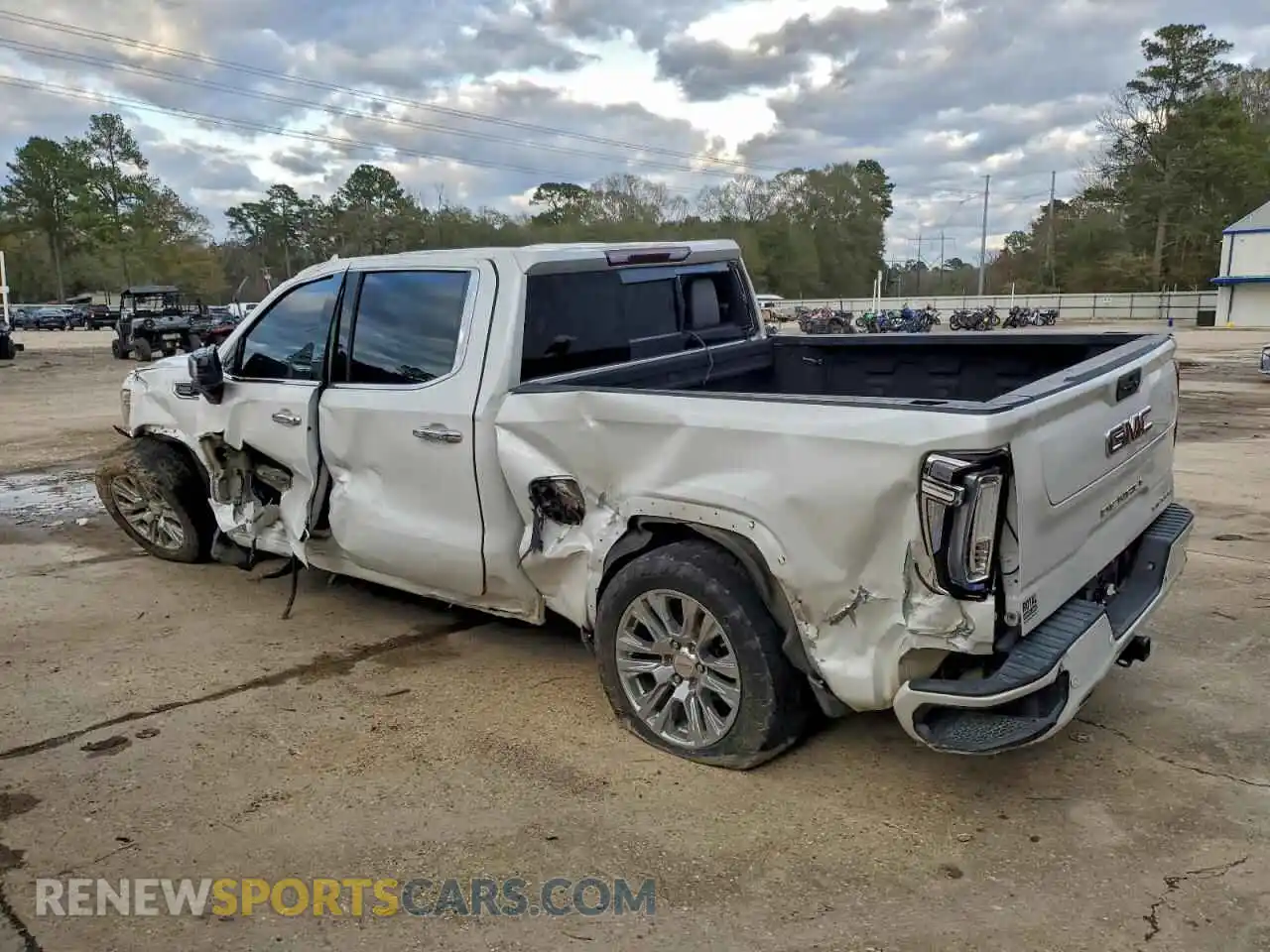 2 fotografías del automóvil dañado 3GTP8FET0NG199762 GMC SIERRA 2022
