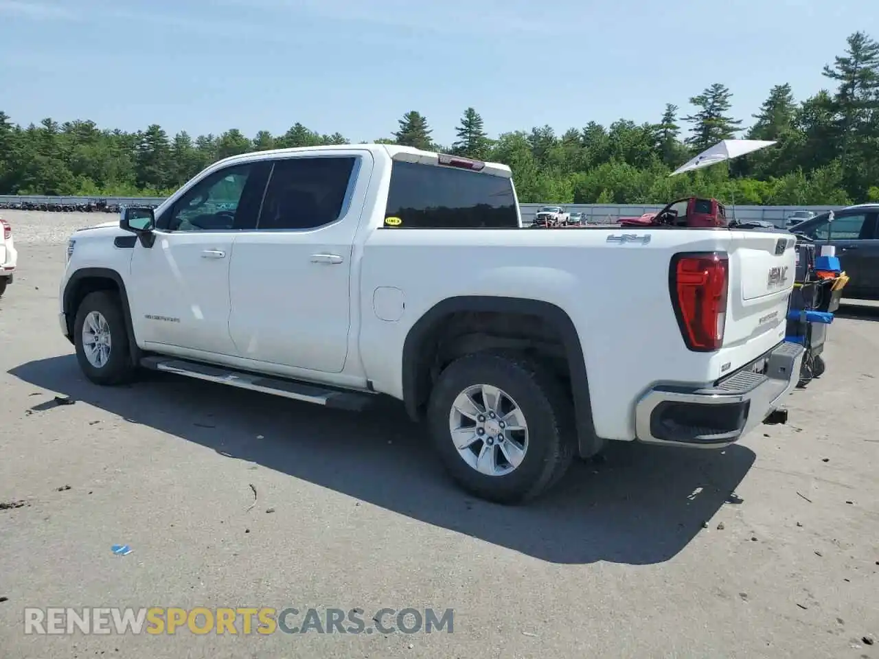 2 Photograph of a damaged car 3GTP9BEKXNG138898 GMC SIERRA 2022