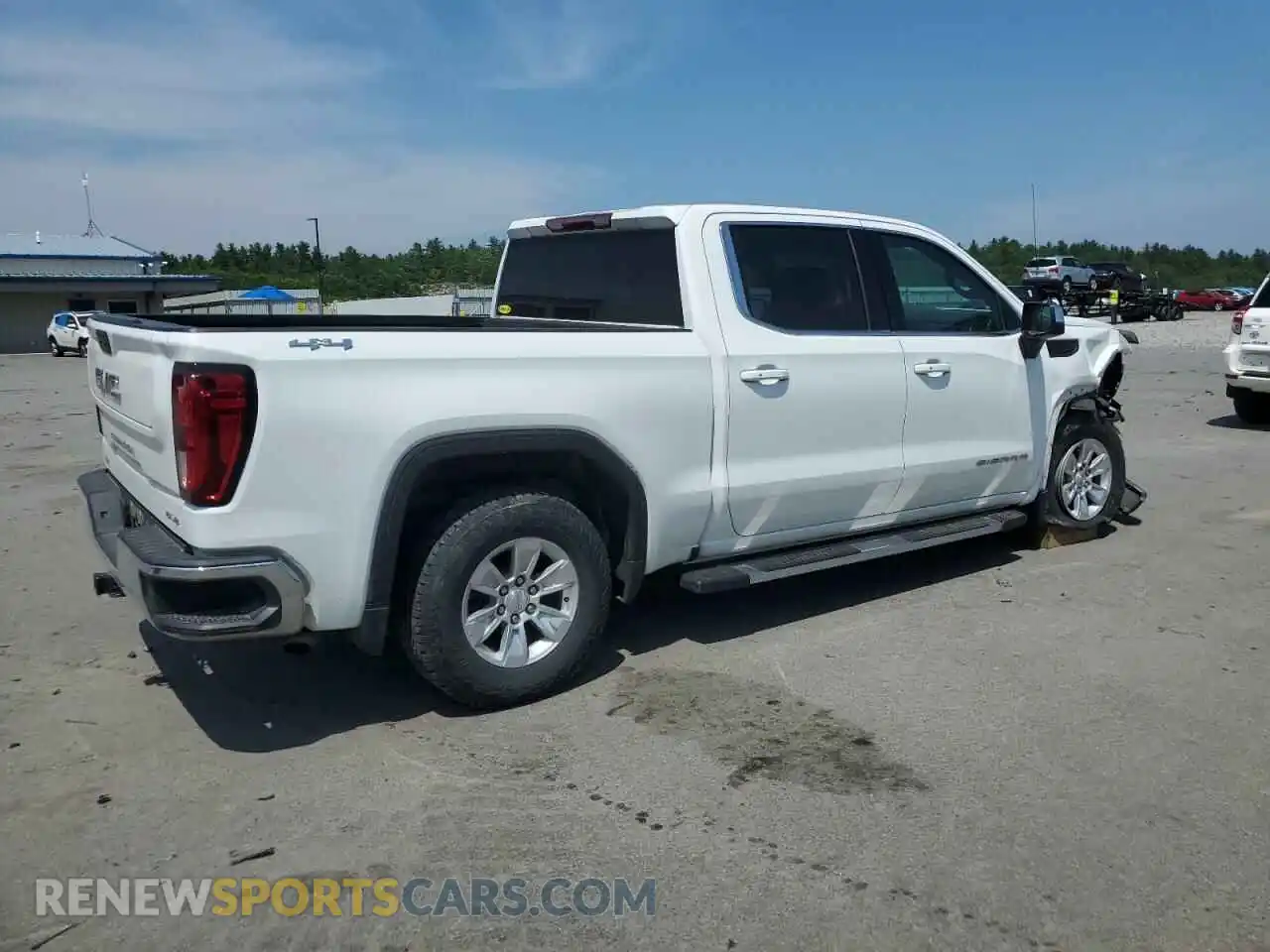 3 Photograph of a damaged car 3GTP9BEKXNG138898 GMC SIERRA 2022