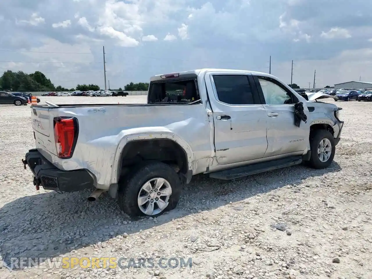 3 Photograph of a damaged car 3GTP9BEKXNG151571 GMC SIERRA 2022