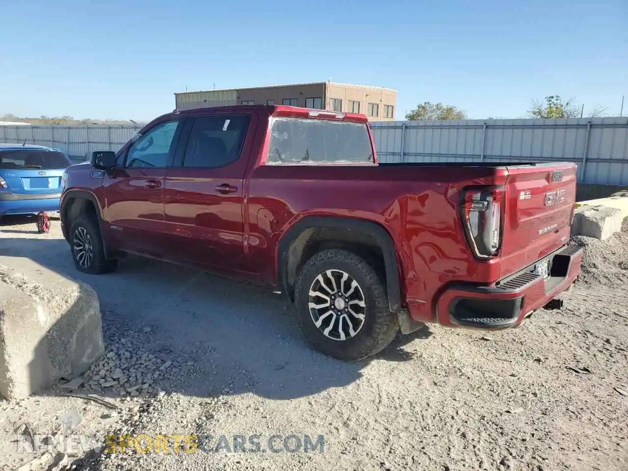 2 Photograph of a damaged car 3GTP9EEL0NG159172 GMC SIERRA 2022