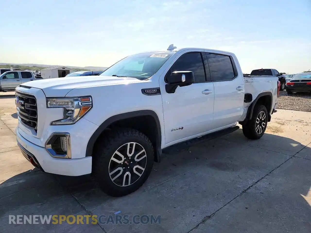 1 Photograph of a damaged car 3GTP9EEL2NG100334 GMC SIERRA 2022