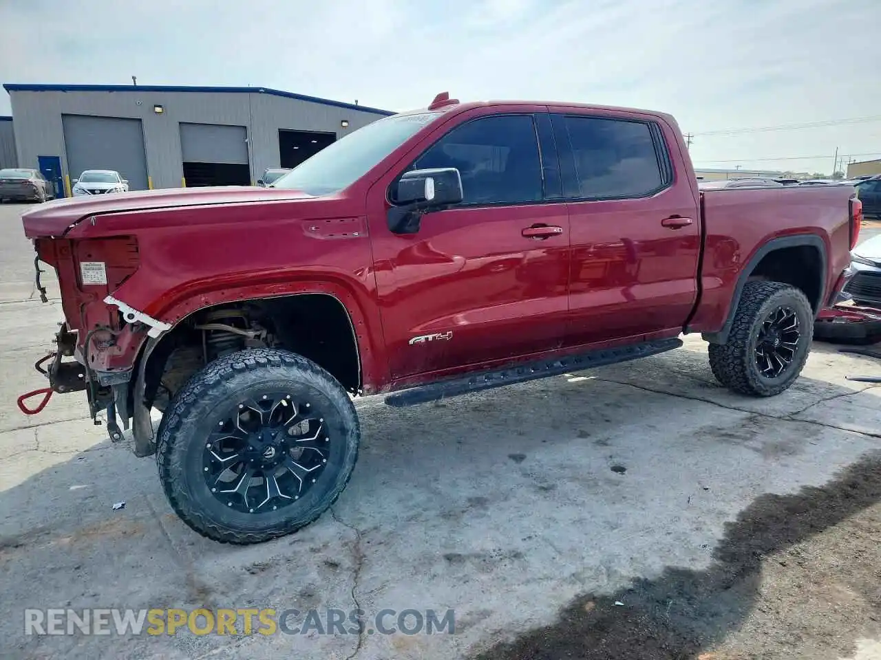 1 Photograph of a damaged car 3GTP9EEL6NG175585 GMC SIERRA 2022