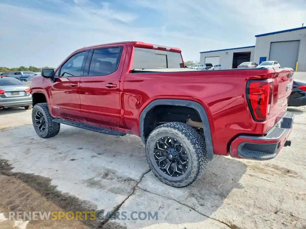 2 Photograph of a damaged car 3GTP9EEL6NG175585 GMC SIERRA 2022