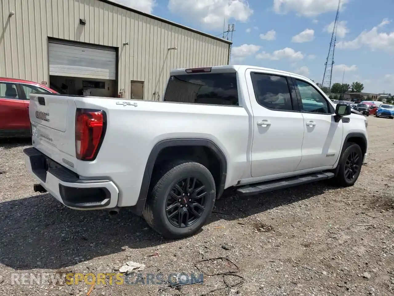 3 Photograph of a damaged car 3GTP9GEK4NG122757 GMC SIERRA 2022